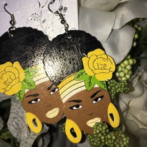 Wooden Earrings